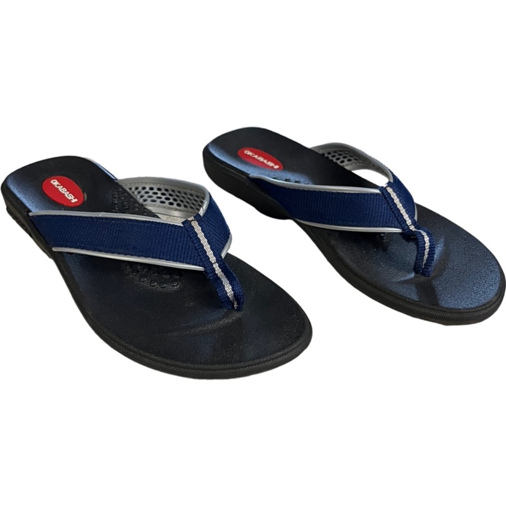 OKABASHI sandals, medium, blue